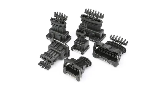 282191-1 Cable impermeable automotriz de 3 pines Terminales eléctricos de plástico Lug Car Wire ECU Auto Connector